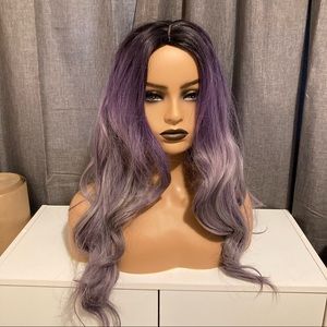 Ombré purple gradient wig